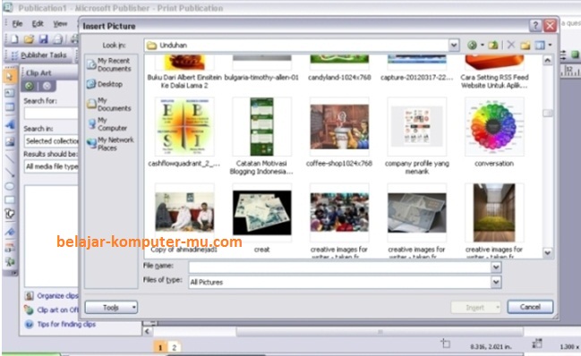 Cara Membuat Brosur Menggunakan Microsoft Office Publisher 2007 Belajar Komputer Mu